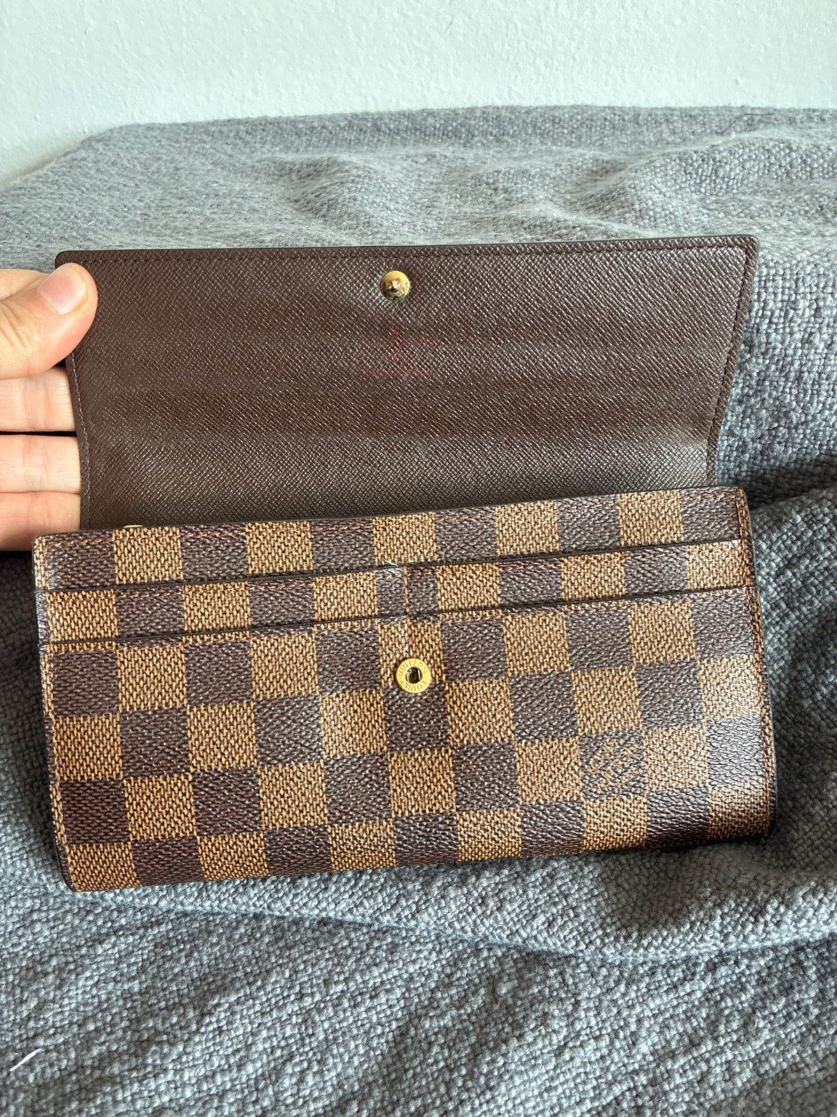 Louis Vuitton Damier Ebene wallet
