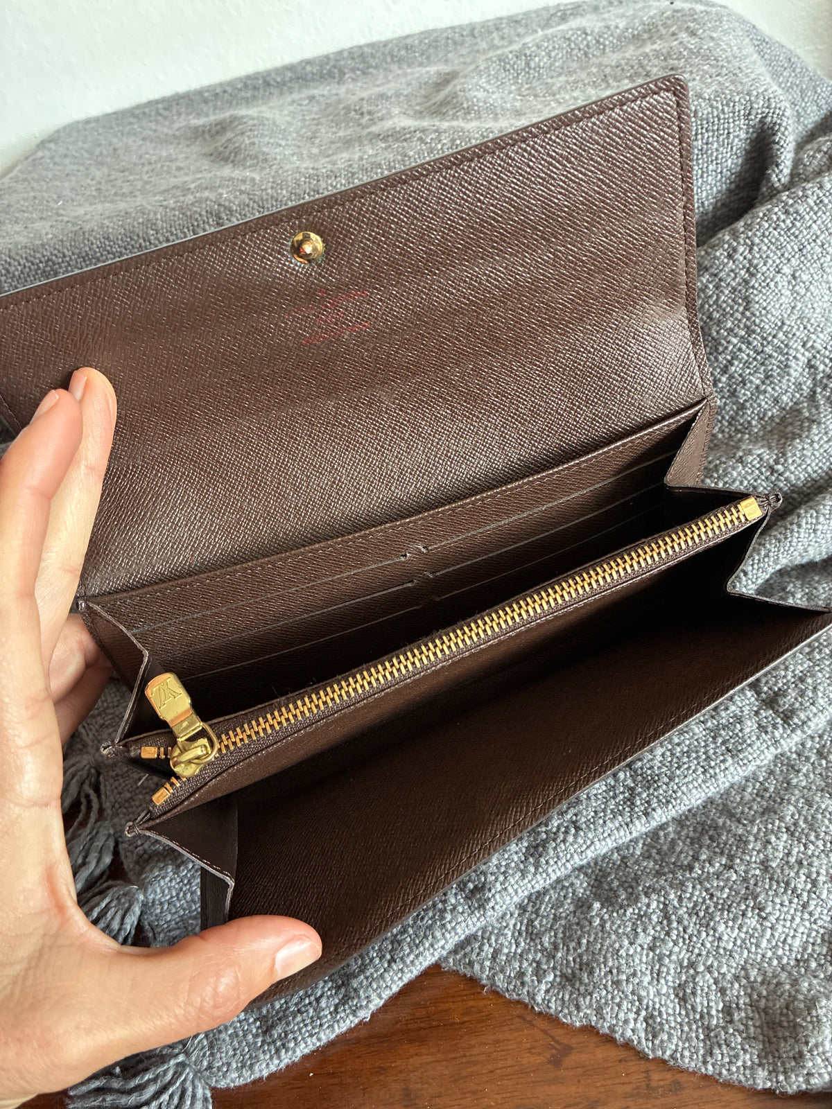 Louis Vuitton Damier Ebene wallet