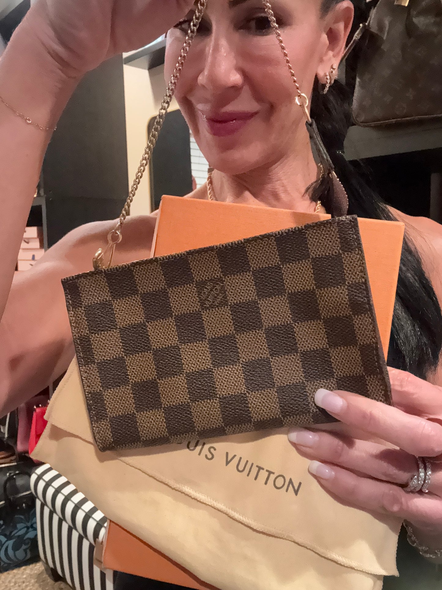 Louis Vuitton Damier Ebene Pochette