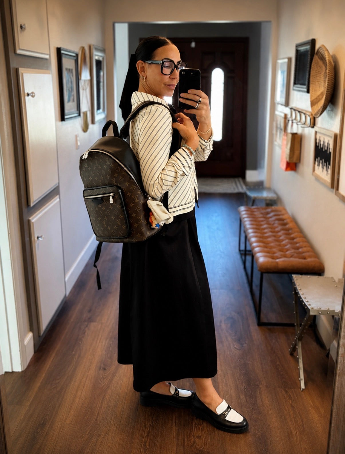 Louis Vuitton Monogram Macassar Josh Backpack